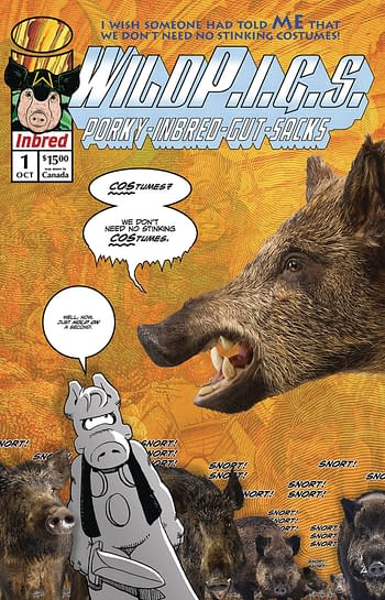 Cover image for CIH PRESENTS WILD PIGS ONE SHOT SGN ED