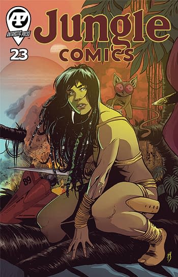 Cover image for JUNGLE COMICS #23