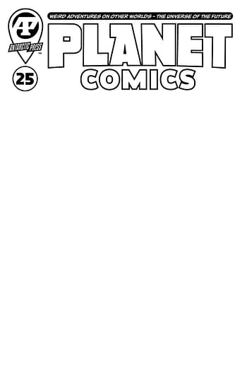 Cover image for PLANET COMICS #25 CVR B SKETCH CVR
