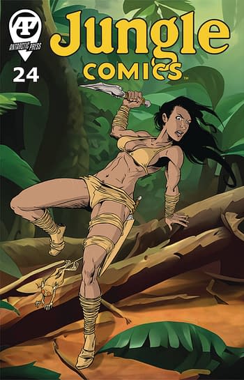 Cover image for JUNGLE COMICS #24