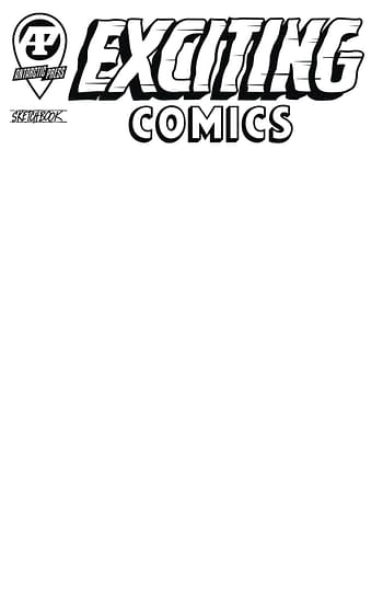 Cover image for EXCITING COMICS SKETCHBOOK ONESHOT