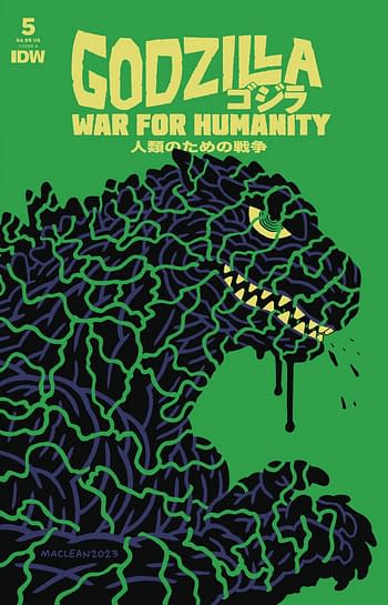 Cover image for GODZILLA WAR FOR HUMANITY #5 CVR A MACLEAN