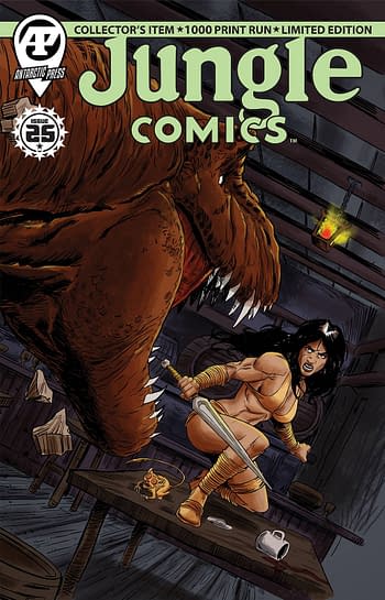 Cover image for JUNGLE COMICS #25 CVR A ALEX GENARO LTD ED