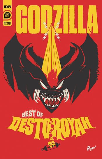 Cover image for GODZILLA BEST OF DESTOROYAH #1 CVR A BIGGIE