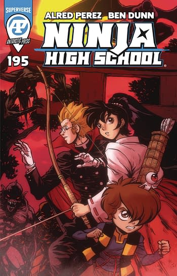 Cover image for NINJA HIGH SCHOOL #195