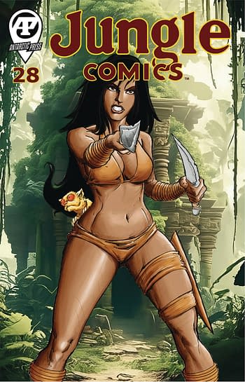Cover image for JUNGLE COMICS #28