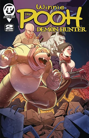 Cover image for WINNIE THE POOH DEMON HUNTER #2 (OF 4)