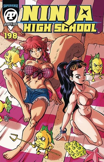 Cover image for NINJA HIGH SCHOOL #198