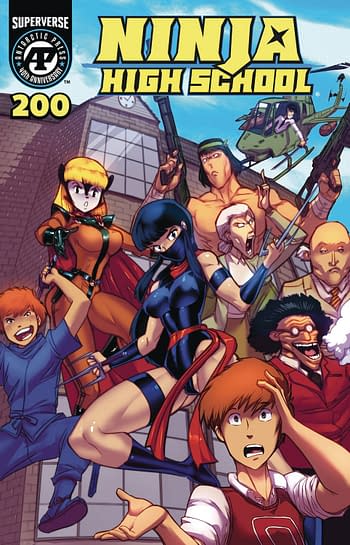 Cover image for NINJA HIGH SCHOOL #200 CVR B FRED PERRY