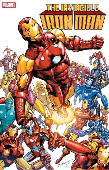 Invincible Iron Man #1 2nd printing