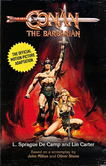 Cover image for CONAN BARBARIAN MOTION PICTURE ADAPTATION PROSE NOVEL SC
