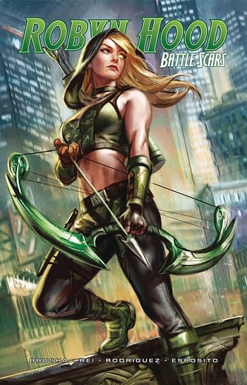 Cover image for ROBYN HOOD BATTLE SCARS TP