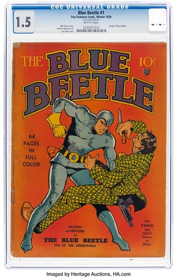 Blue Beetle #1 (Fox Features Syndicate, 1939)