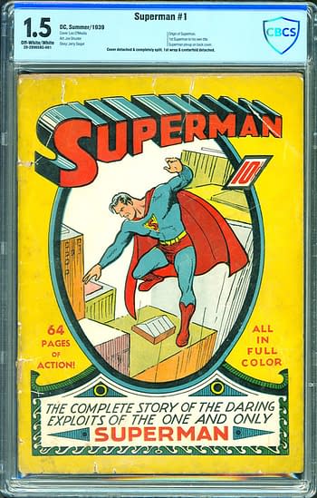 Superman #1 CBCS 1.5