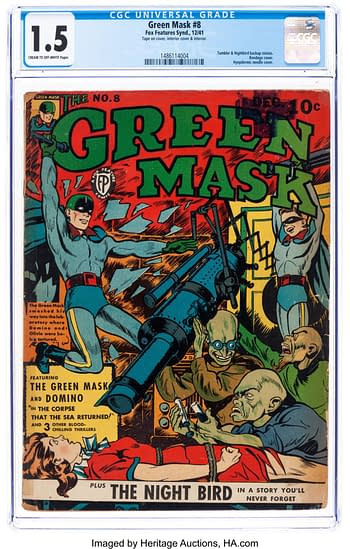 Green Mask #8 (Fox Features Syndicate, 1941)