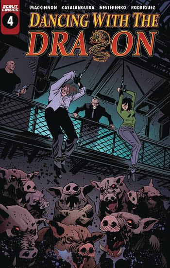 Cover image for DANCING WITH DRAGON #4 (OF 4)