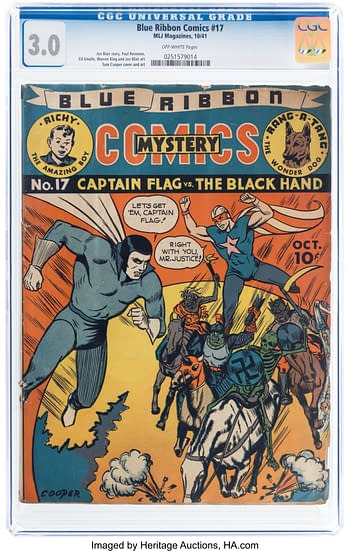 Blue Ribbon Comics #17 (MLJ, 1941)