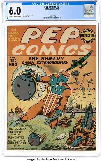 Pep Comics #3 (MLJ, 1940)