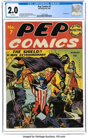 Pep Comics #7 (MLJ, 1940)