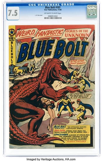 Blue Bolt #107 (Star Publications, 1950)