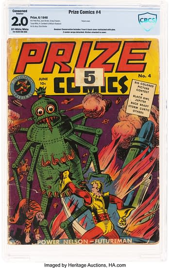Prize Comics #4 (Prize, 1940)