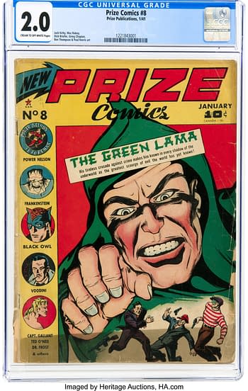 Prize Comics #8 (Prize, 1941)