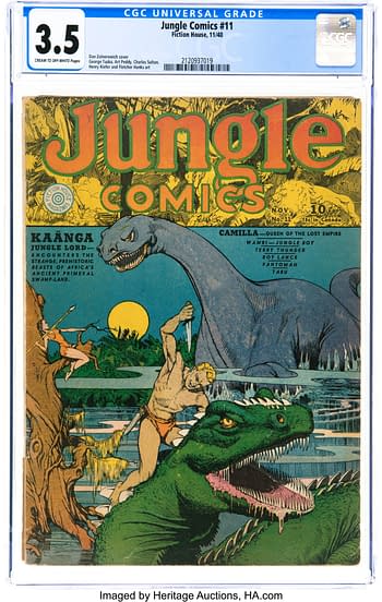 Jungle Comics #11 (Fiction House, 1940)