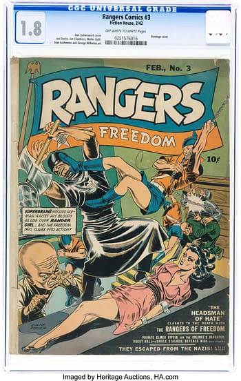 Rangers Comics #3 (Fiction House, 1942)