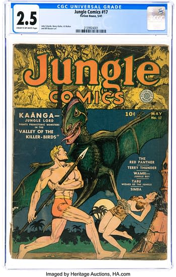 Jungle Comics #17 (Fiction House, 1941)