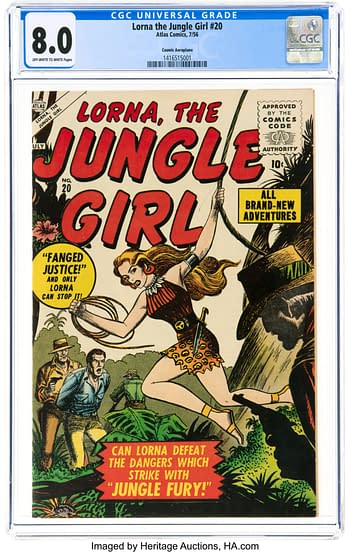 Lorna the Jungle Girl #20 (Atlas, 1956)