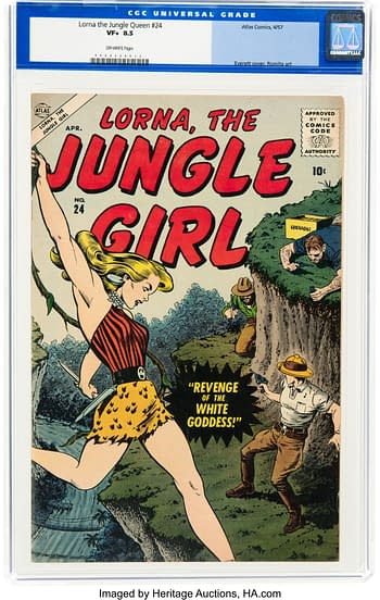 Lorna the Jungle Girl #24 (Atlas, 1957)