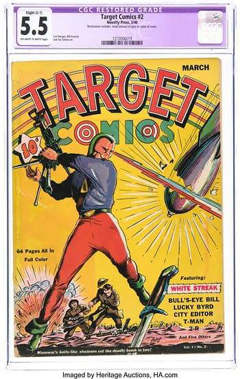 Target Comics #9 (Novelty Press, 1940)