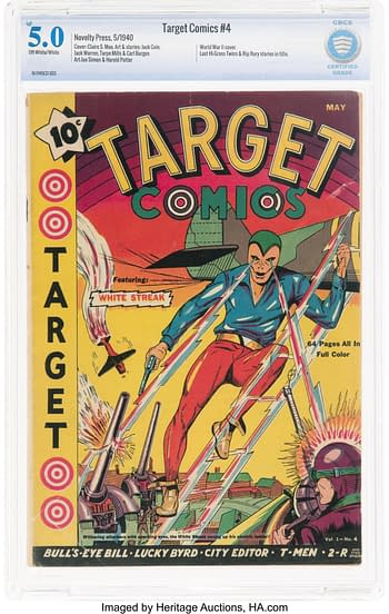 Target Comics #4 (Novelty Press, 1940)