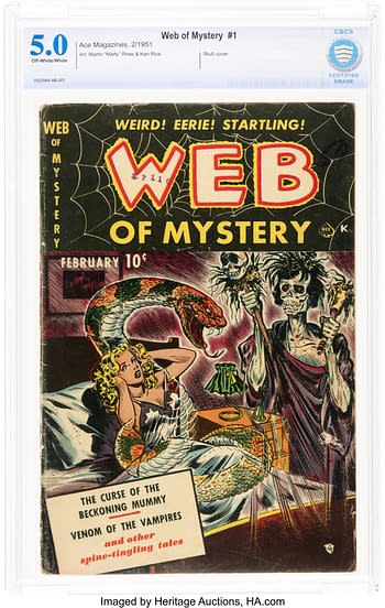 Web of Mystery #1 (Ace, 1951)