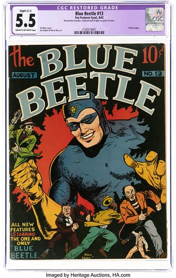 Blue Beetle #13 (Holyoke, 1942)