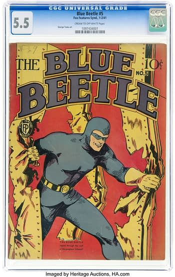 Blue Beetle #5 (Fox Features Syndicate, 1941)