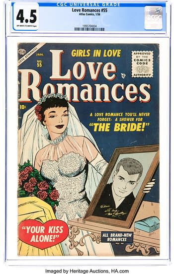 Highest Graded Copies of Marvel's Love Romances, up for Auction