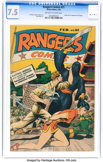 Rangers Comics #21 (Fiction House, 1945)