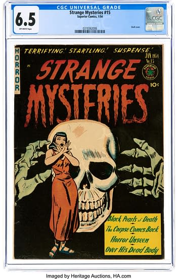 Strange Mysteries #15 (Superior Comics, 1954)