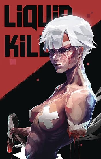 Cover image for LIQUID KILL VOL 2 #1 (OF 4) CVR E 10 COPY INCV RASHEDJRS (MR