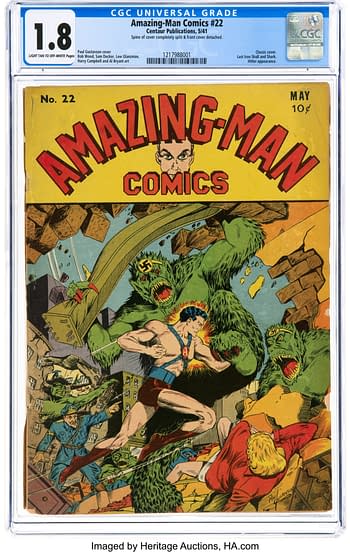 Amazing-Man Comics #22 (Centaur, 1941)