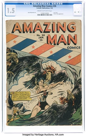 Amazing-Man Comics #26 (Centaur, 1942)