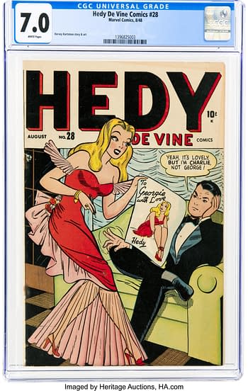 Hedy De Vine Comics #28 (Marvel, 1948)