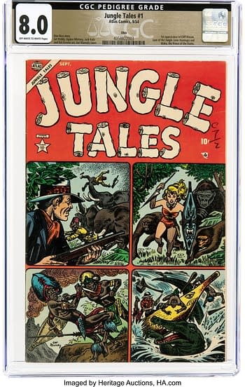 Jann of the Jungle, Leopard Girl and Marvel's Code Gamble, at Auction