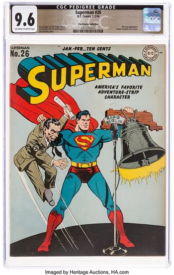 Superman #26 The Promise Collection Pedigree (DC, 1944) CGC NM+ 9.6 Off-white to white pages