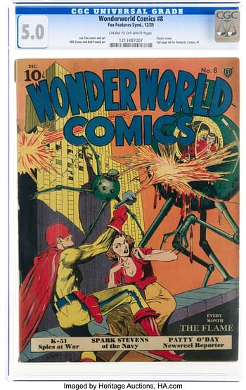 Wonderworld Comics #8 (Fox, 1939)