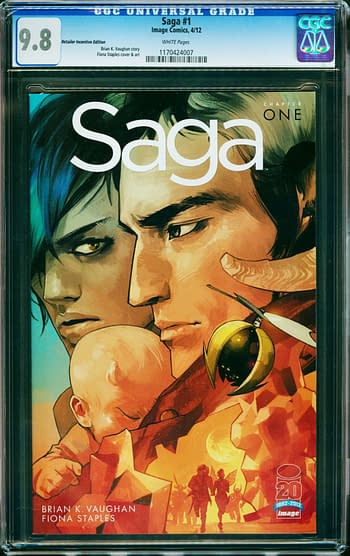 Sales Records Coming For Saga #1 by Brian K Vaughan & Fiona Staples