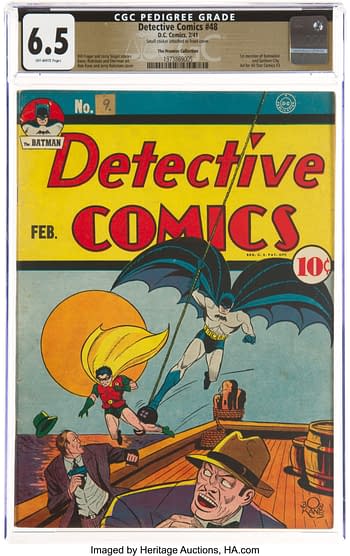 Detective Comics #48 The Promise Collection Pedigree (DC, 1941) CGC FN+ 6.5 Off-white pages