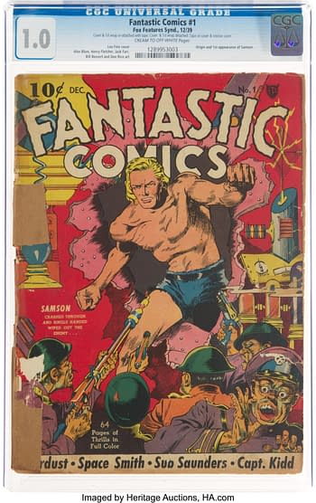 Fantastic Comics #1 (Fox, 1939)