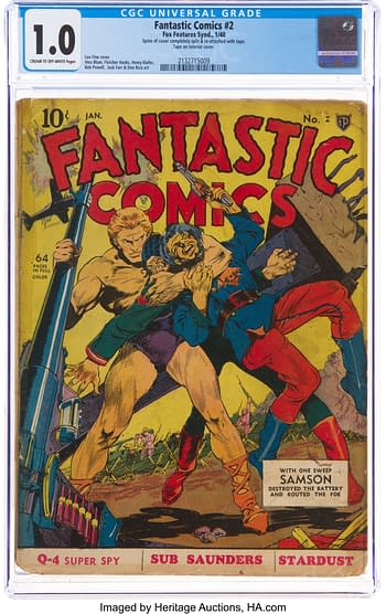 Fantastic Comics #2 (Fox, 1940)